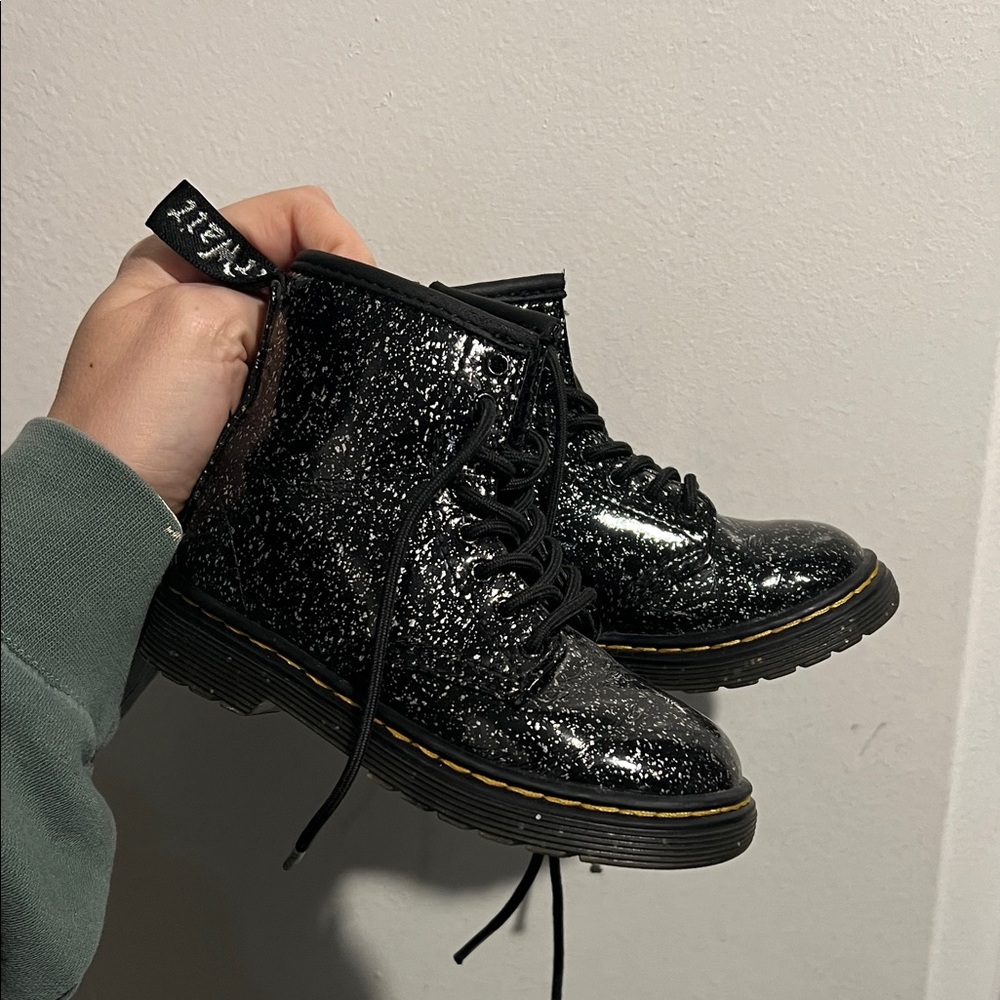 Dr. Martins toddler sparkling boots